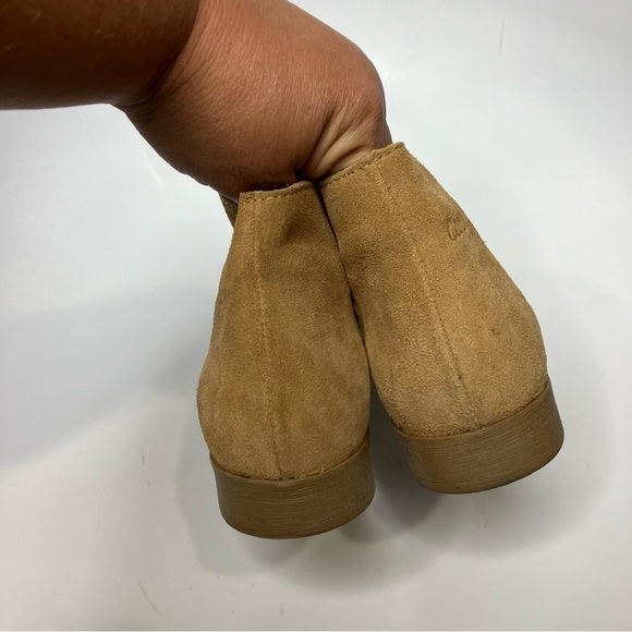 Coolway Nelia open toe laser cut booties tan leather size 39 - Picture 7 of 10